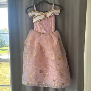 DISNEY Princess Aurora Dress Size 7/8
